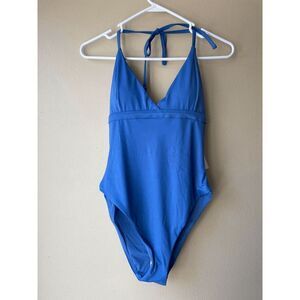 Andie the Lagos One Piece in Blue Women's Size Medium